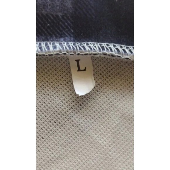 Fall Jacket Womens Large Plaid Button Up Game Night BBQ Football - Picture 10 of 13